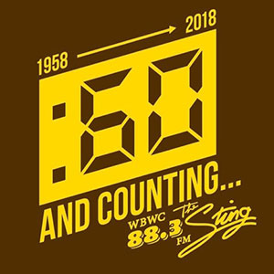 WBWC 60 and counting logo