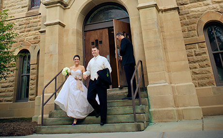 Joe Hance '09 and Sarah (Spiker) '11.