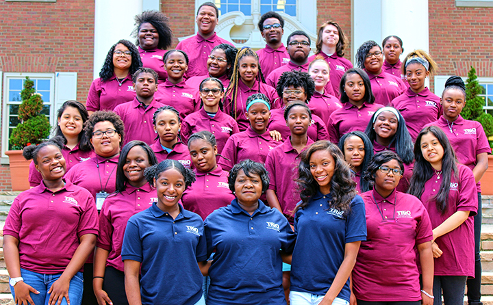 Ranging in grade level from tenth to high school graduate, Upward Bound students in the 2017 summer academy spent five weeks on campus in an intensive camp experience.