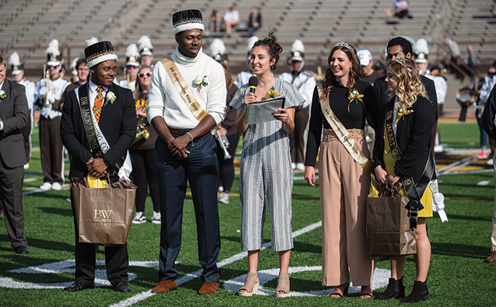 Bold and Gold Homecoming Royalty