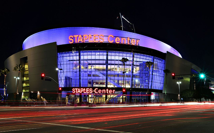 staples center los angeles