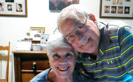 Pat (Tinder) Beckman '61, M.A.Ed. '91, and Dave Beckman '60