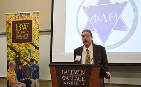 Photo of Drs. Clayton Drees, Phi Alpha Theta National President