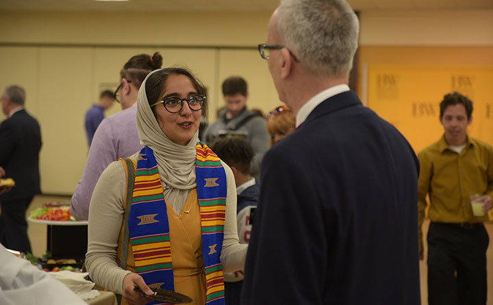 BW 2019 grads celebrated at the President's Reception.