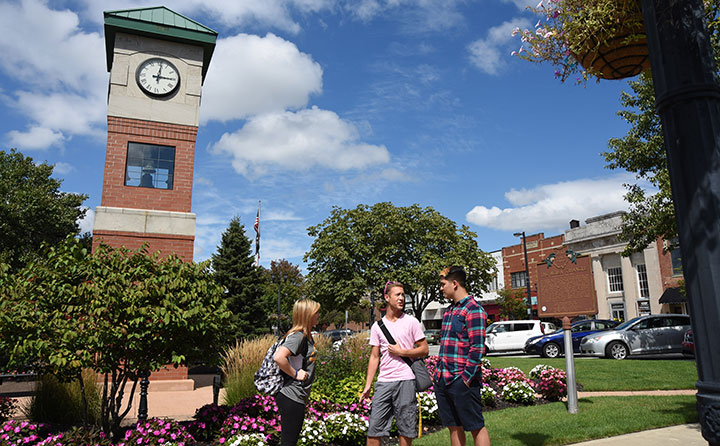 Students at the Berea Triangle