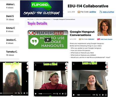 Susan Finelli's graduate students are putting her ed tech lessons into practice as they move their own K-12 teaching online.