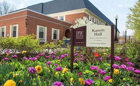 Kamm Hall is home to the Baldwin Wallace University School of Business