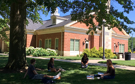 Outdoor "classroom" at BW