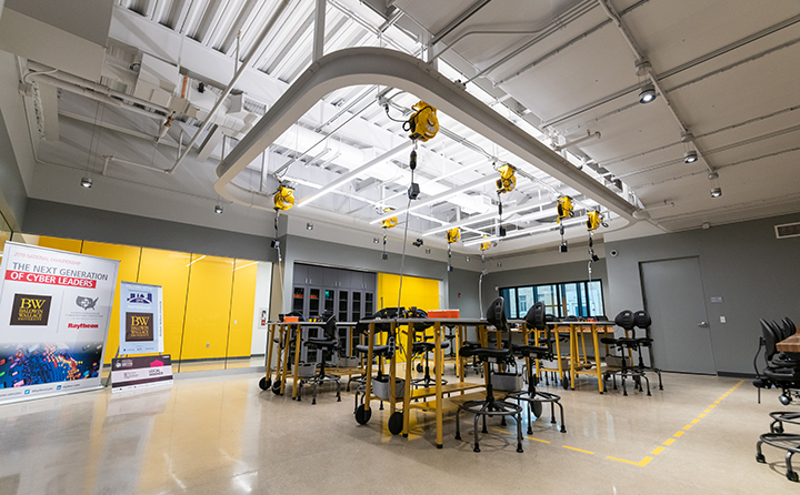 Baldwin Wallace Knowlton Center robotics lab