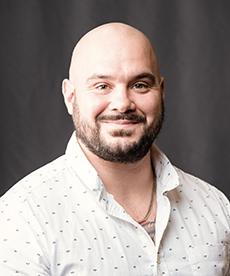 headshot of BW professor Cory Beaumont