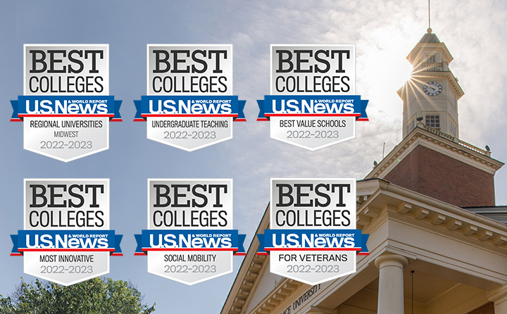 US News ranking badges 2022-23