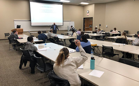 Olmsted Falls High School students attend Lean Six Sigma training at Baldwin Wallace University's Center for Innovation & Growth. (Courtesy: Olmsted Falls City Schools)