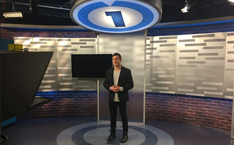 Kocinski hosting for New York’s Channel One News