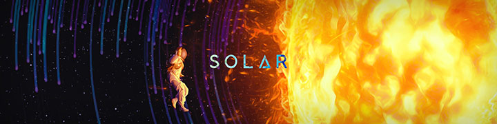 "Solar" podcast series banner