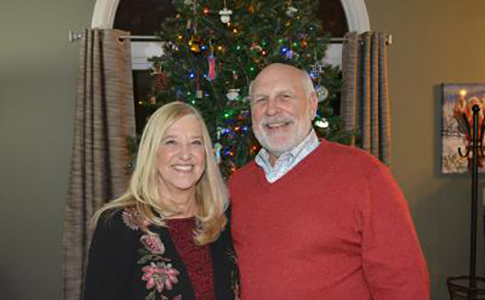 Photo of Bob Baxendale ’71 and Kathy Gordon ’72