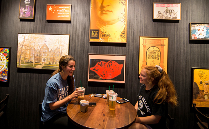 Image of Students Sitting in Starbucks