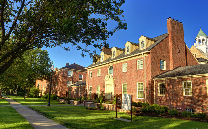 image of residence hall davidson