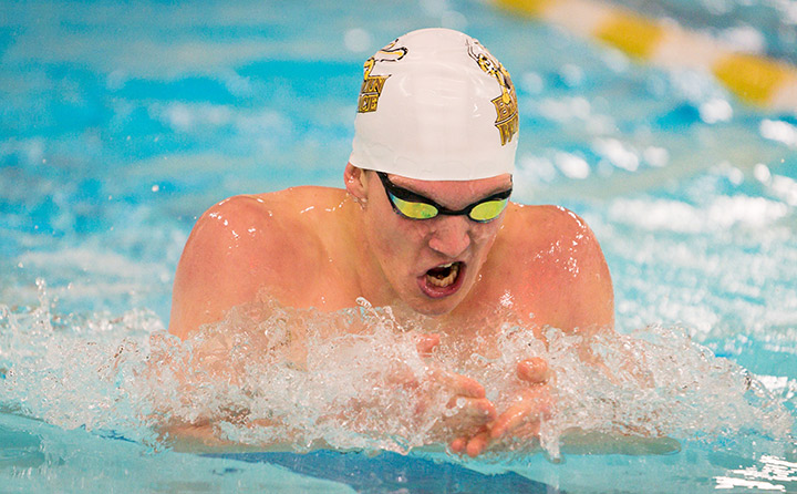 photo of men's swimming