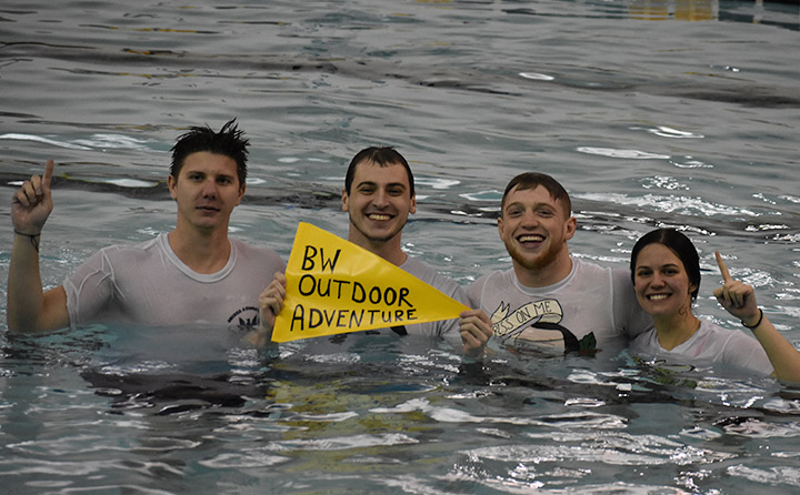 Image of Students in Pool