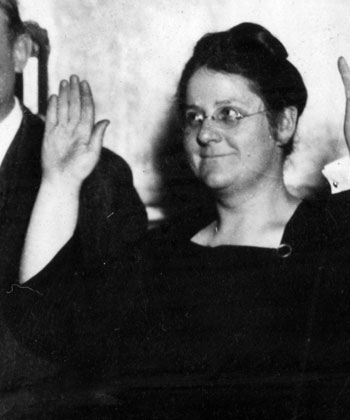 Florence Allen swearing in