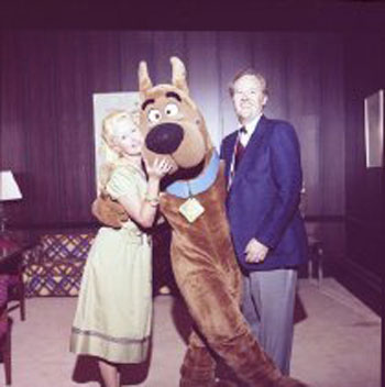 Representative Ashbrook with Scooby Doo