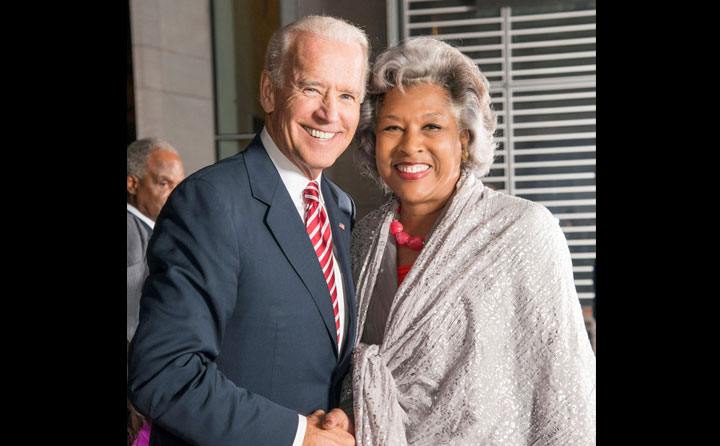 Representative Joyce Beatty with Vice President Joe Biden