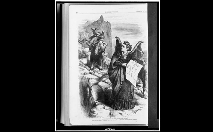 Victoria Woodhull Cartoon 1872