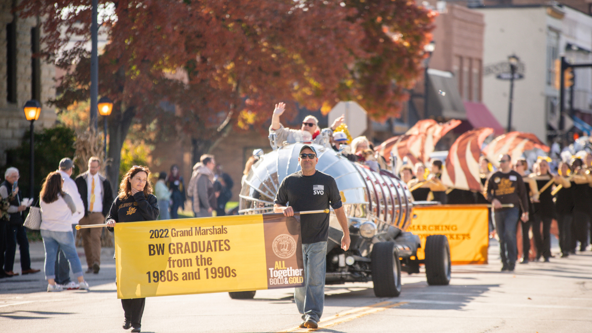 Photo of the Bold & Gold parade