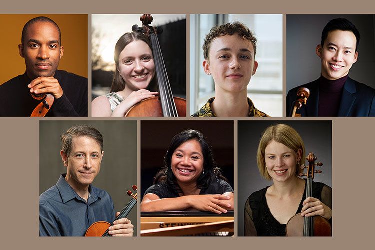 Faculty Chamber Music Recital performer photos