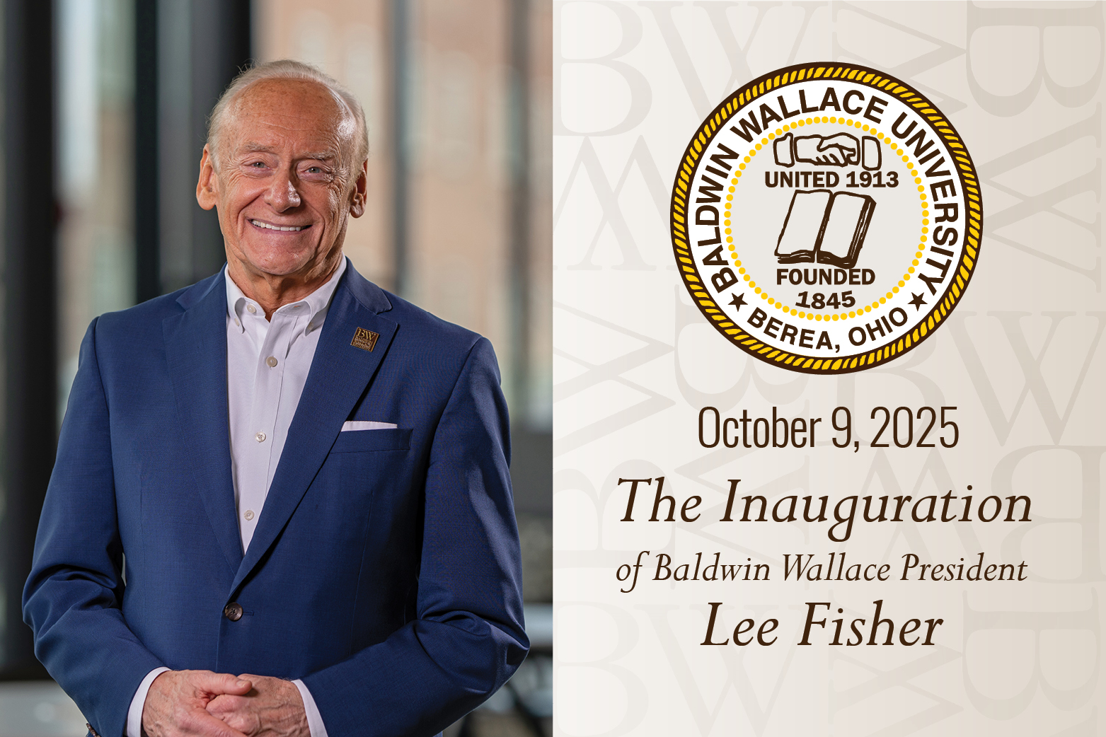 Lee Fisher Inauguration
