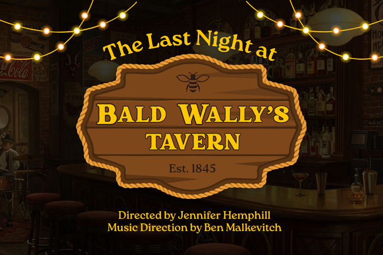 The Last Night at Bald Wally's Tavern logo