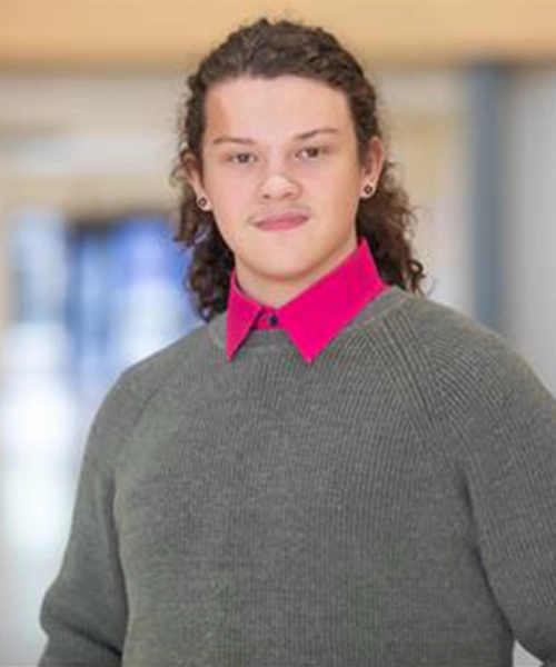 Avery Elledge Student Andrew Nagy