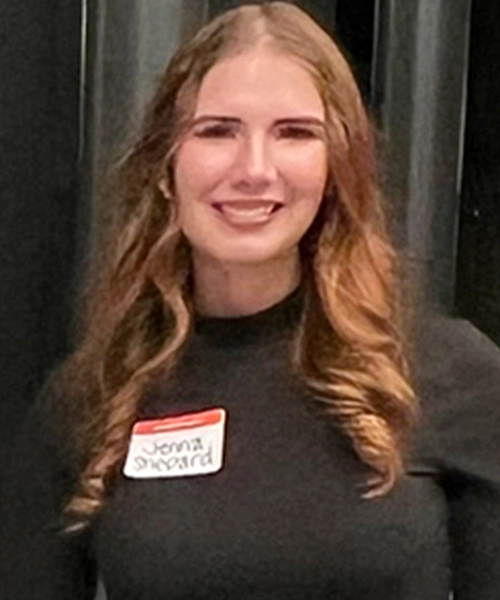 Student Jenna Shepard