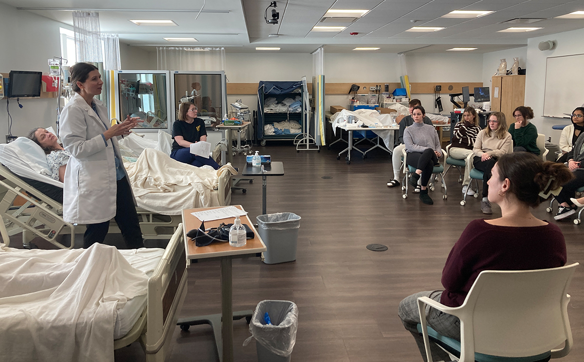 BW birthing lab