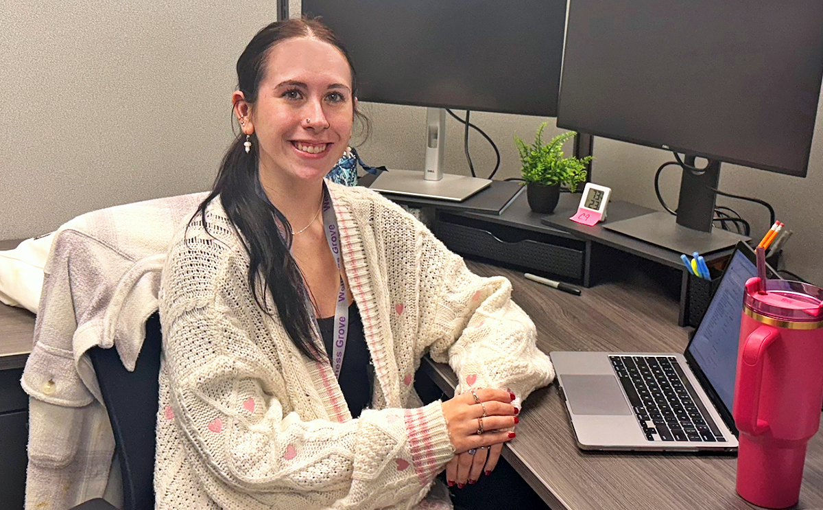 Emily Irving internship photo