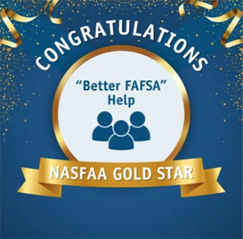 FAFSA Gold Star Award