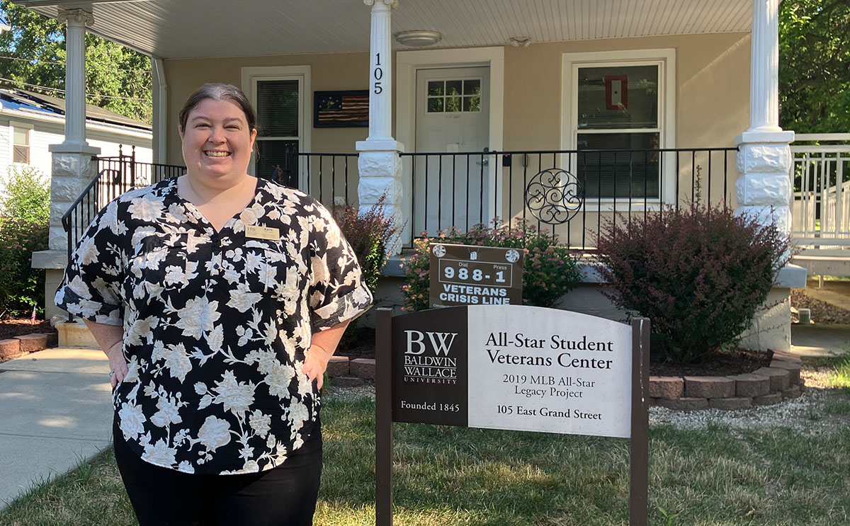 Kate Lentz, associate director, BW Veterans and Transfer Student Success