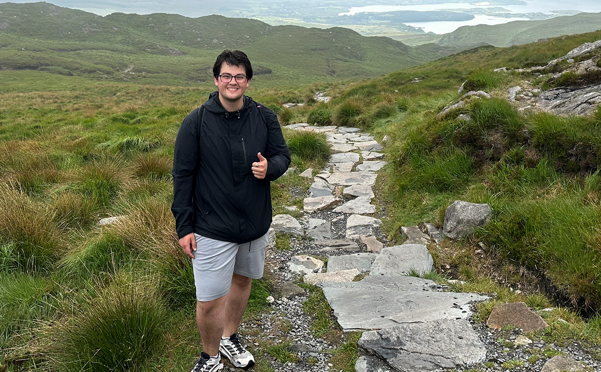 Lukas Purgar in Ireland