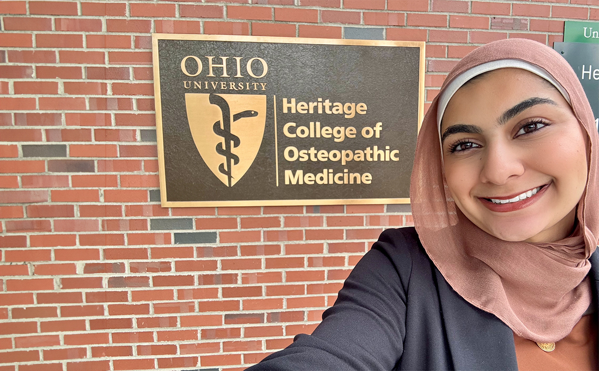 Raneem Abed at internship