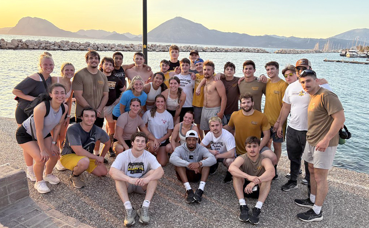 Student-athletes in Greece