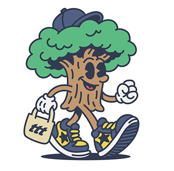 The Thrifting Tree logo