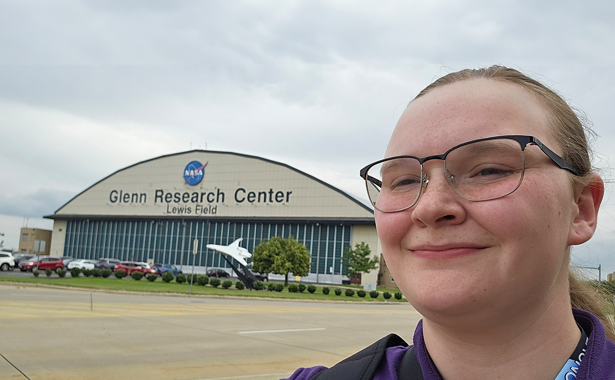 Tieghan Knierim at NASA
