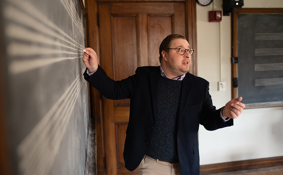 Danny English teaching