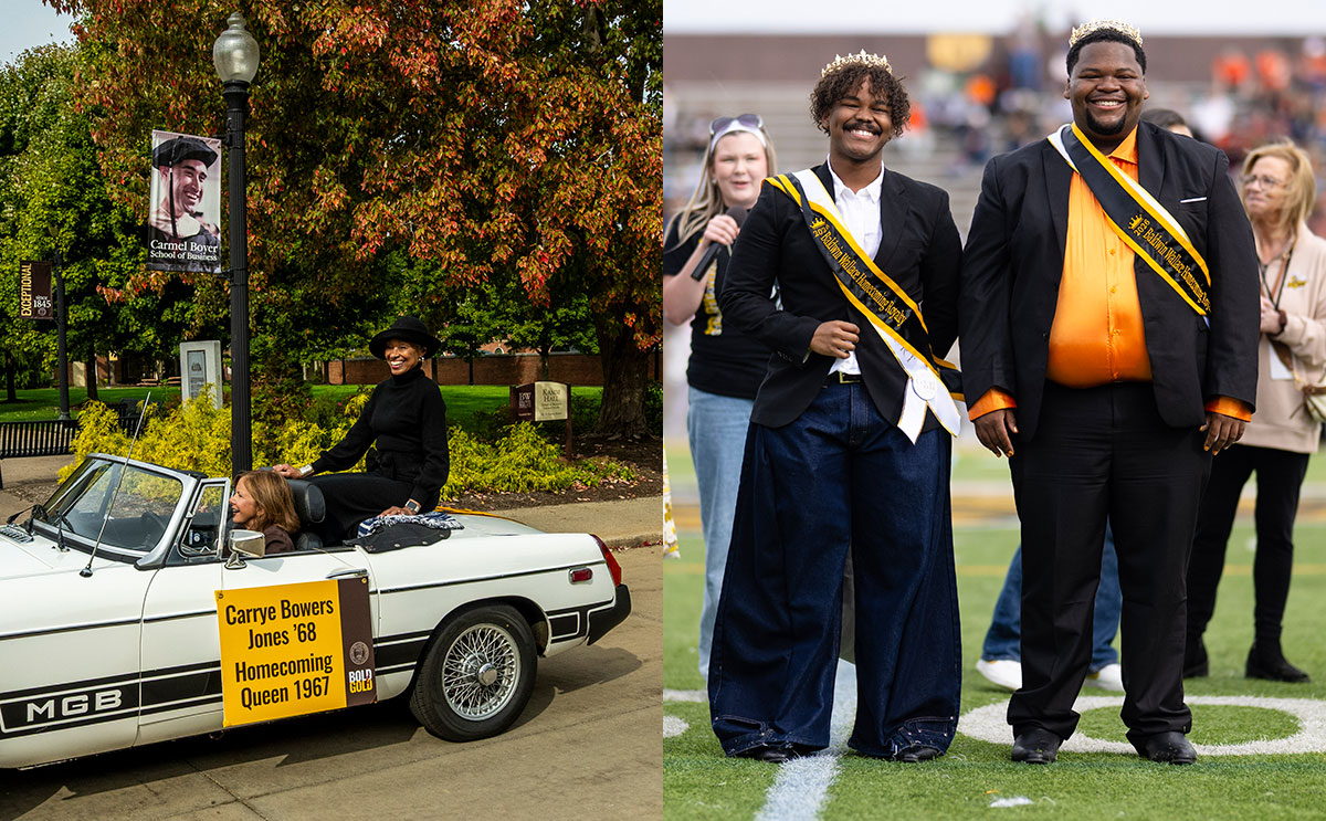 Homecoming royalty - past and present