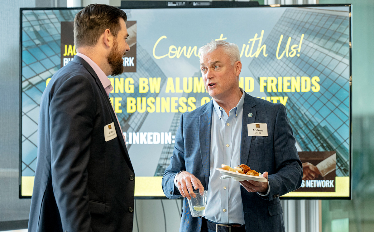 Jacket Business Network reception