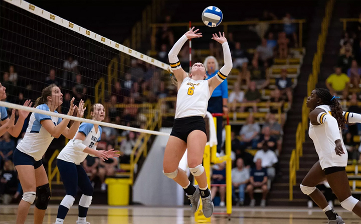 BW women's volleyball senior setter Katarina Blazetic