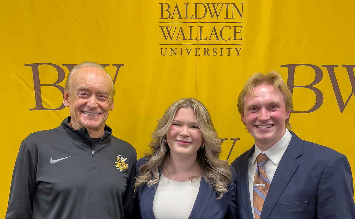 Lee Fisher, Faith Gillette and Noah Engel