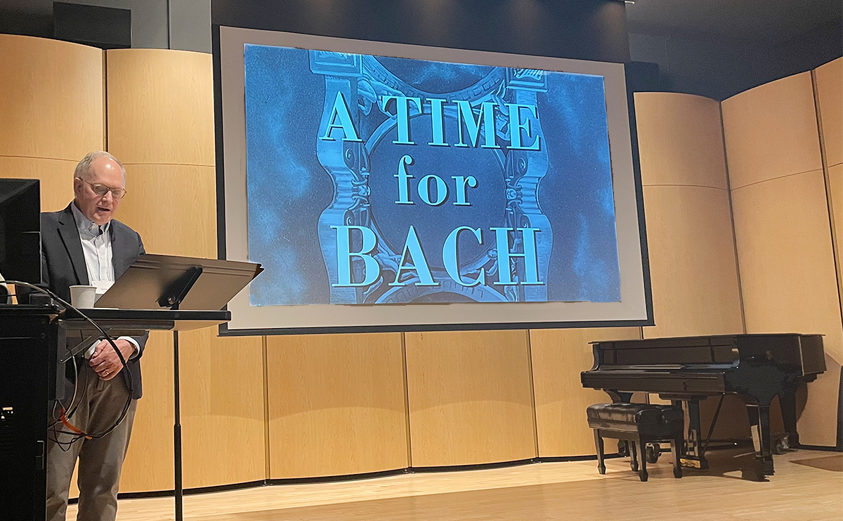 Presentation about Bach