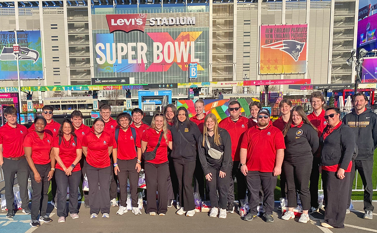 Super Bowl group photo