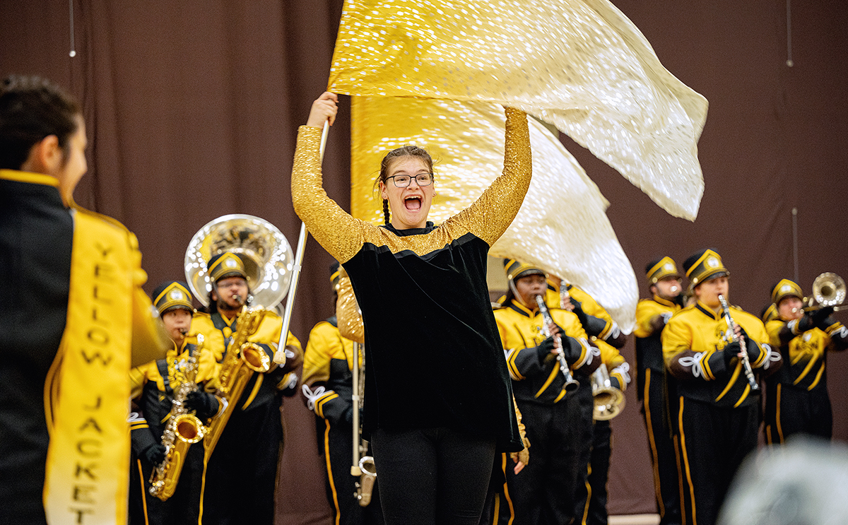 BW-parent-family-weekend band rally